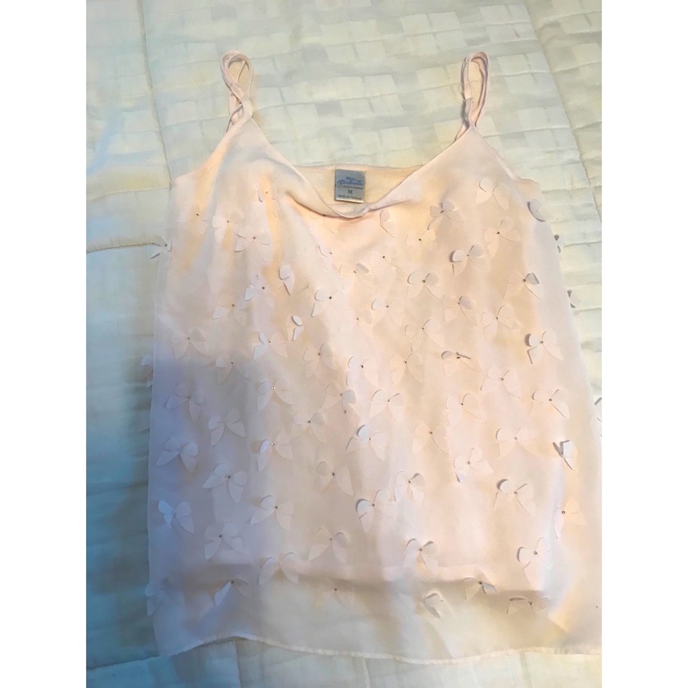 Light pink Disney flowered top